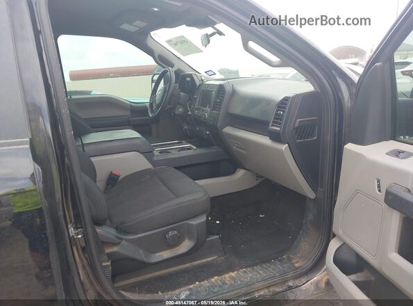 1FTEW1CP5LKD43267 2020 FORD F150 Black Front interior view