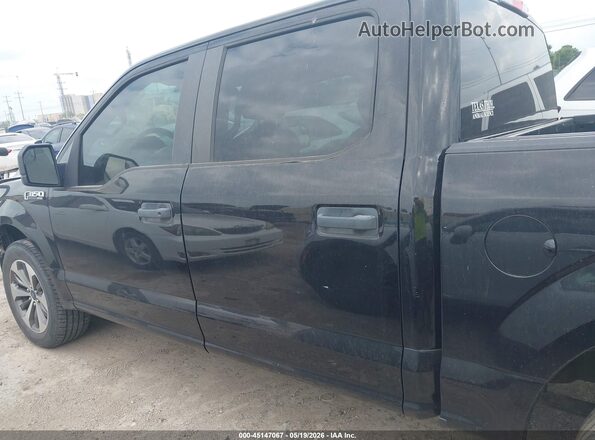1FTEW1CP5LKD43267 2020 FORD F150 Black 360 interior view