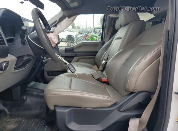 1FTEW1CP5LKE16864 2020 FORD F150 White Front interior view