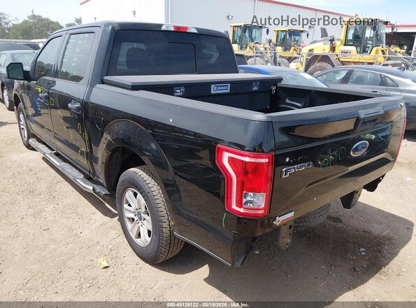 1FTEW1CP6HKC41919 2017 FORD F150 Black უკანა მარცხენა