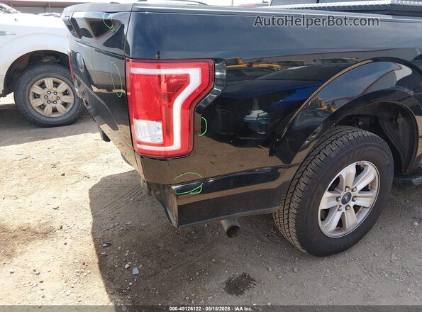 1FTEW1CP6HKC41919 2017 FORD F150 Black წინა ხედი