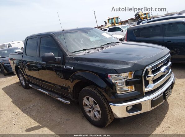 1FTEW1CP6HKC41919 2017 FORD F150 Black უკანა სალონის ხედი