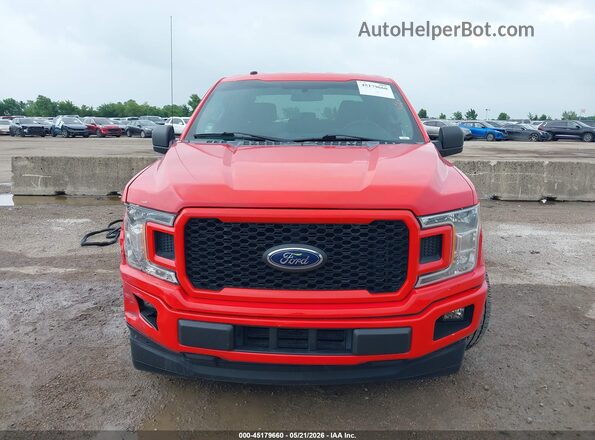1FTEW1CP6JKF26626 2018 FORD F150 Красный Вид щитка приборов