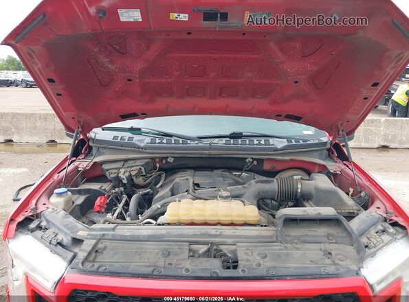 1FTEW1CP6JKF26626 2018 FORD F150 Красный Вид сзади
