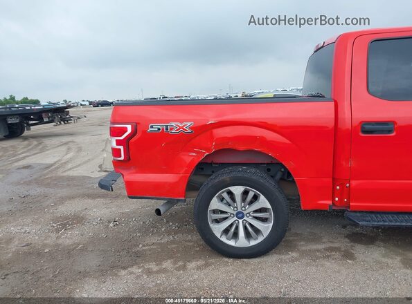 1FTEW1CP6JKF26626 2018 FORD F150 Красный 