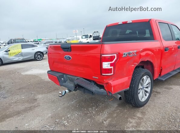 1FTEW1CP6JKF26626 2018 FORD F150 Красный 
