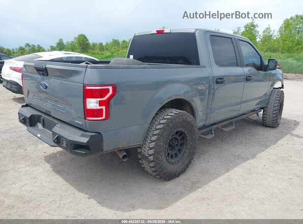 1FTEW1CP6KKE04009 2019 FORD F150 Серый Задняя правая четверть