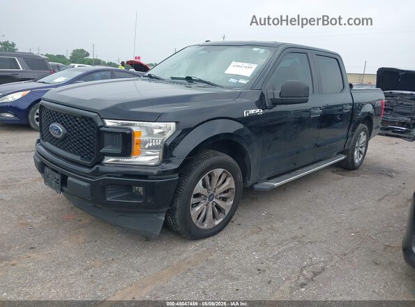 1FTEW1CP7JKD53005 2018 FORD F150 Black Front left