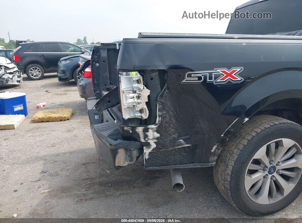 1FTEW1CP7JKD53005 2018 FORD F150 Black Front view