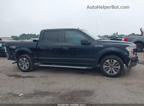 1FTEW1CP7JKD53005 2018 FORD F150 Black Rear interior view