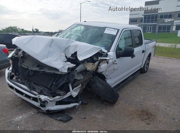 1FTEW1CP7KKC09312 2019 FORD F150 Белый Передняя левая четверть
