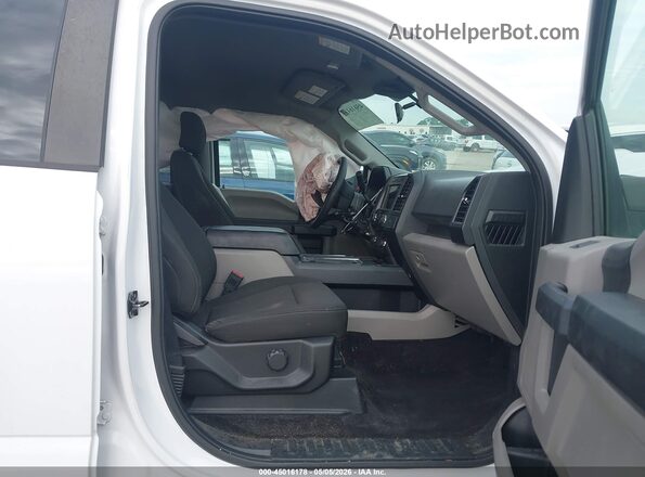 1FTEW1CP7KKC09312 2019 FORD F150 Белый Вид салона спереди