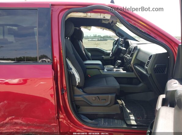 1FTEW1CP7LFB46688 2020 FORD F150 Red Vista interior delantera