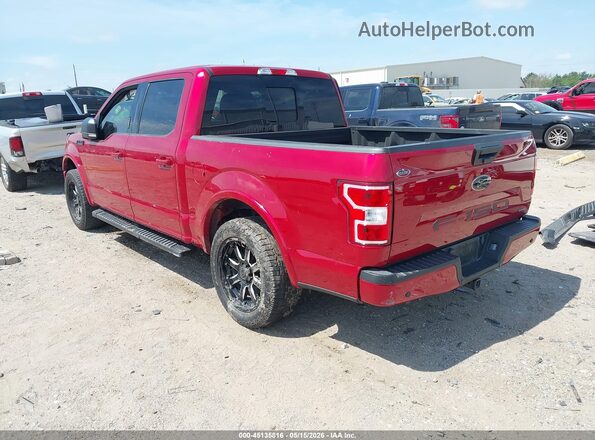1FTEW1CP7LFB46688 2020 FORD F150 Red Trasero izquierdo