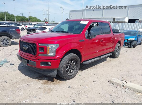 1FTEW1CP7LFB46688 2020 FORD F150 Red Vista tres cuartos delantera izquierda