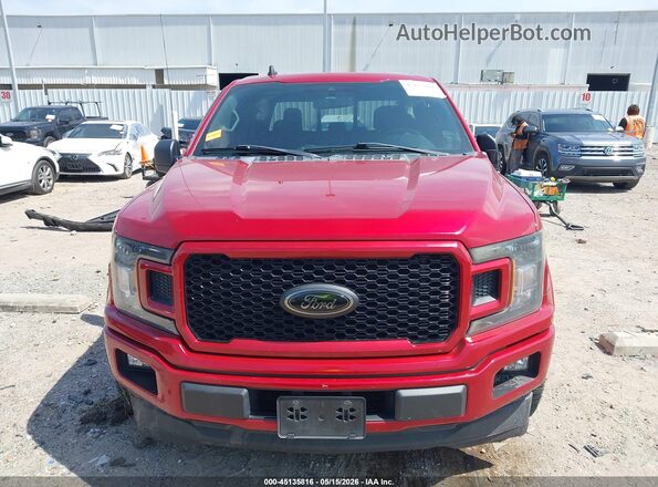 1FTEW1CP7LFB46688 2020 FORD F150 Red Vista del cuadro de instrumentos