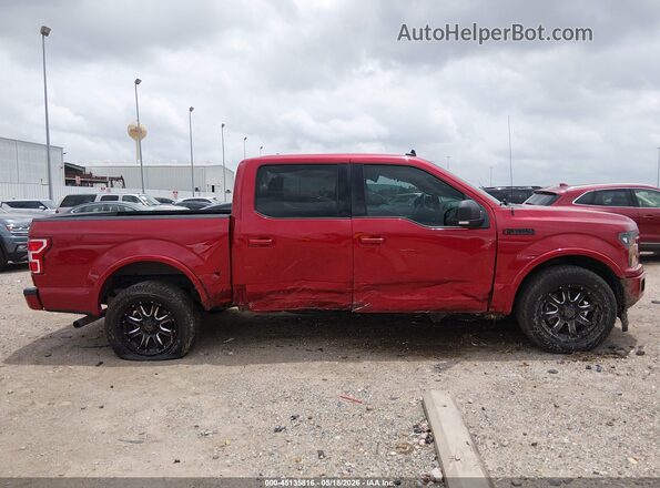 1FTEW1CP7LFB46688 2020 FORD F150 Red Vista interior trasera