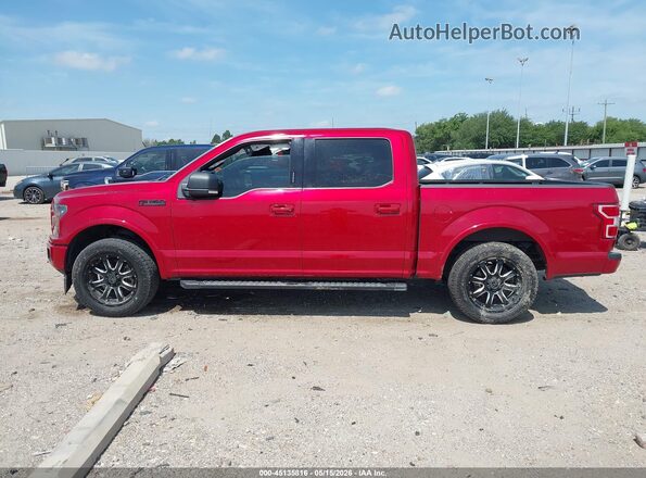 1FTEW1CP7LFB46688 2020 FORD F150 Red Vista interior de 360 grados