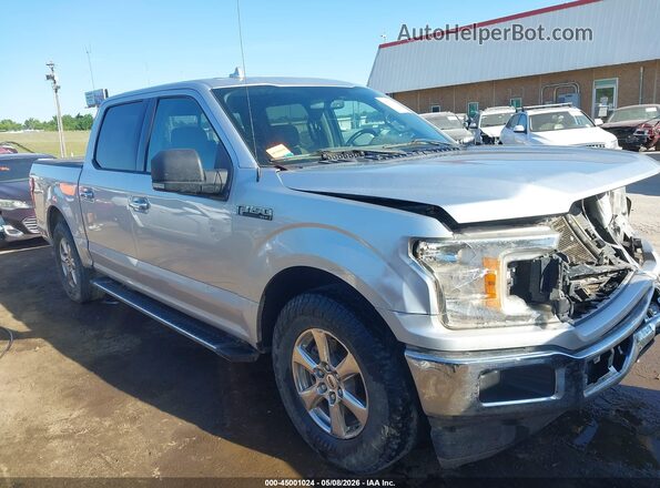 1FTEW1CP8JFB64520 2018 FORD F150 Gray Rear interior view