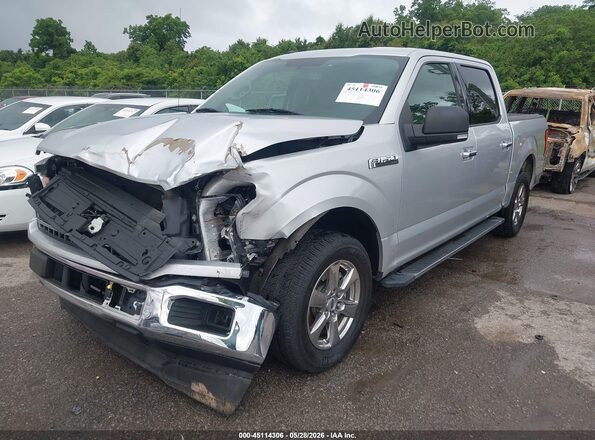 1FTEW1CP8JKF00643 2018 FORD F150 Silver Front left