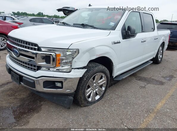 1FTEW1CP8KKC84133 2019 FORD F150 Белый Передняя левая четверть