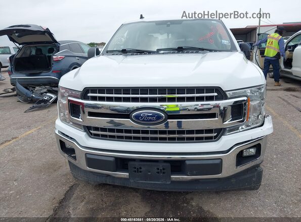 1FTEW1CP8KKC84133 2019 FORD F150 Белый Вид задней части салона