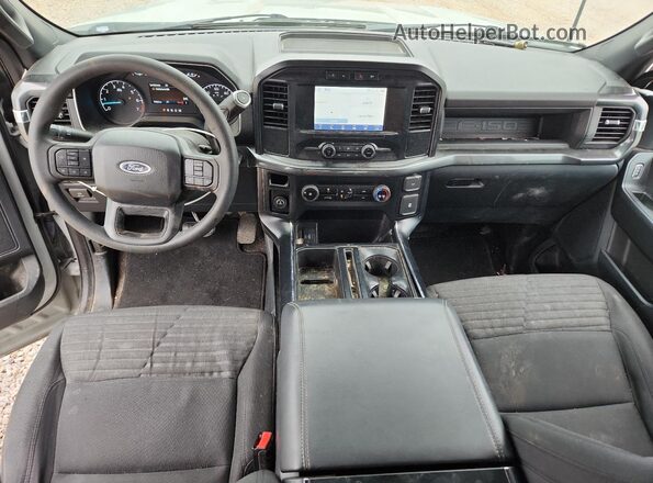1FTEW1CP8PKF36678 2023 FORD F150 Charcoal 