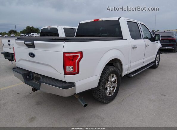 1FTEW1CP9GKD64130 2016 FORD F150 White Trasero derecho