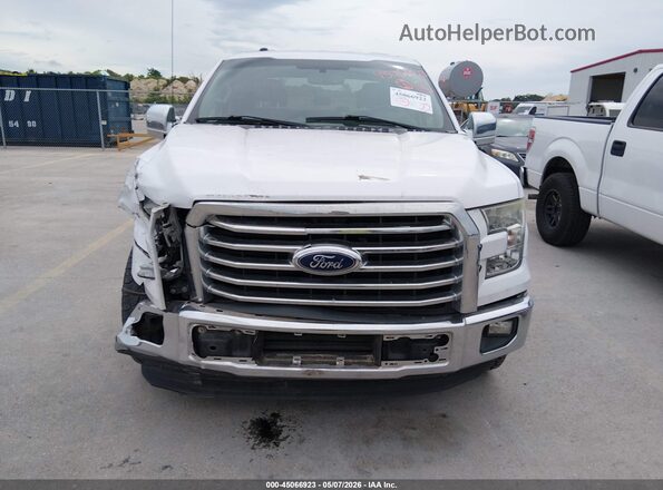 1FTEW1CP9GKD64130 2016 FORD F150 White Vista del cuadro de instrumentos