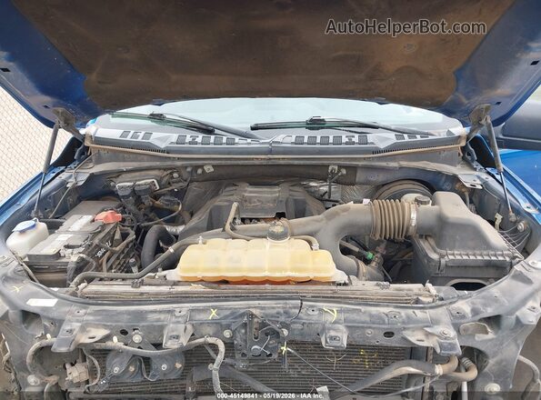 1FTEW1CP9GKF31084 2016 FORD F150 Blue უკანა ხედი