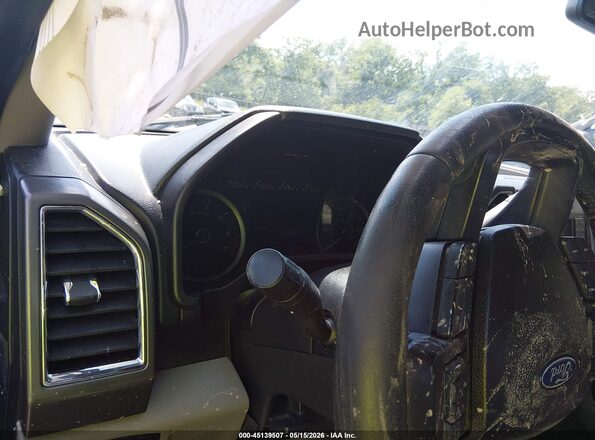 1FTEW1CP9GKF95688 2016 FORD F150 Blue Rear seats view