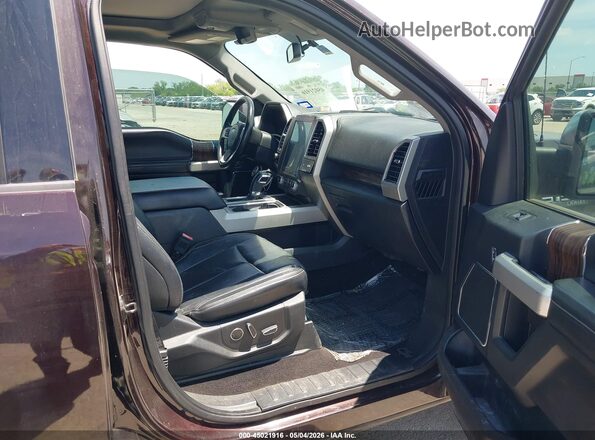 1FTEW1CP9JKF70393 2018 FORD F150 Black Front interior view