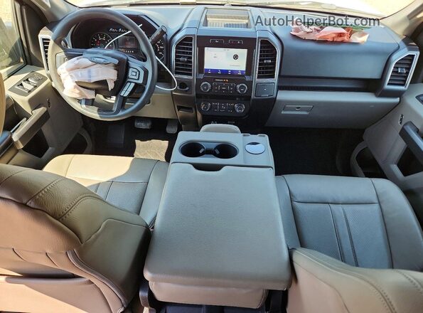 1FTEW1CP9LFC45299 2020 FORD F150 Белый Вид панели приборов
