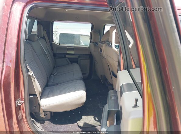 1FTEW1CPXGFC17579 2016 FORD F150 Maroon Widok naklejki z numerem VIN