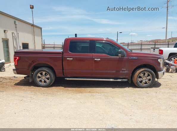 1FTEW1CPXGFC17579 2016 FORD F150 Maroon Widok wnętrza z tyłu