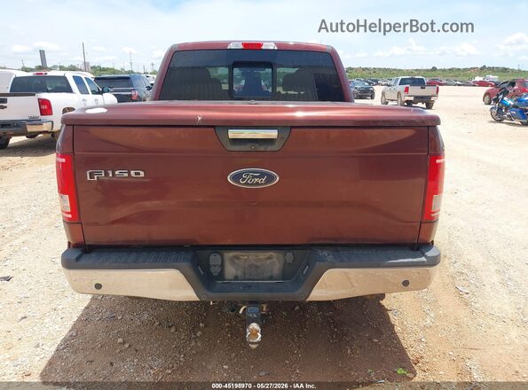 1FTEW1CPXGFC17579 2016 FORD F150 Maroon 