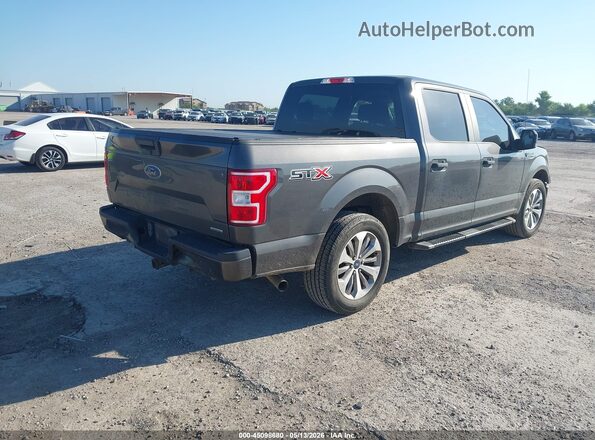 1FTEW1CPXJKF62223 2018 FORD F150 Gray Rear right