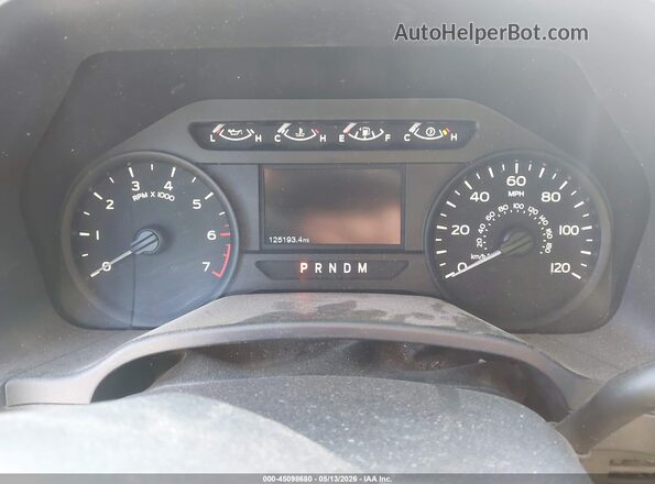1FTEW1CPXJKF62223 2018 FORD F150 Gray Rear seats view