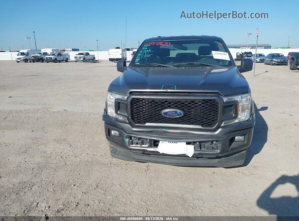 1FTEW1CPXJKF62223 2018 FORD F150 Gray Instrument cluster view