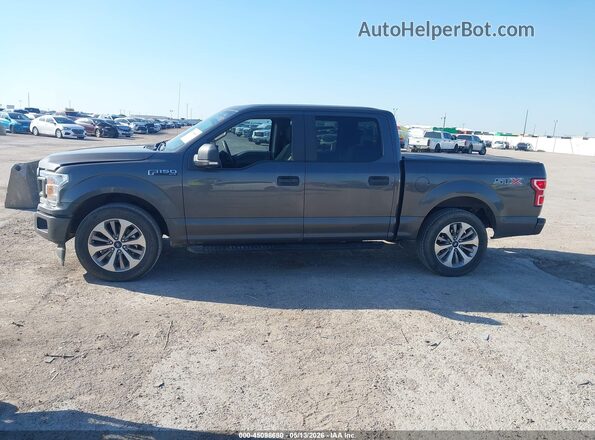 1FTEW1CPXJKF62223 2018 FORD F150 Gray 360 interior view