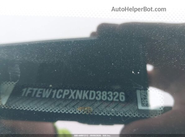 1FTEW1CPXNKD38326 2022 FORD F150 White 