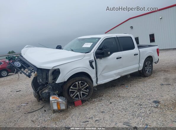 1FTEW1CPXNKD38326 2022 FORD F150 White 