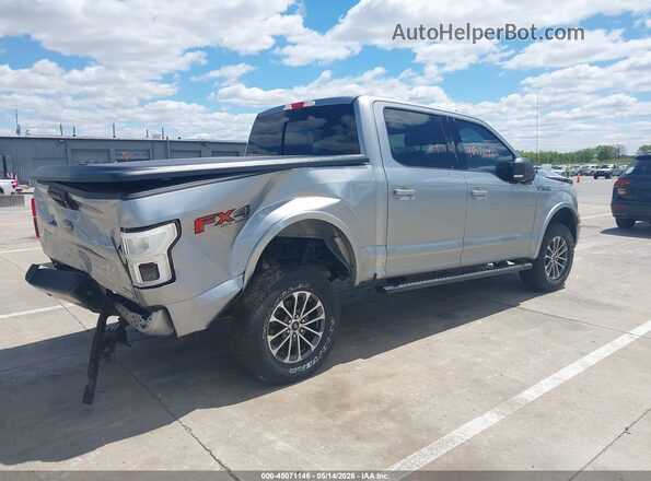 1FTEW1E40LFA08302 2020 FORD F150 Silver Trasero derecho