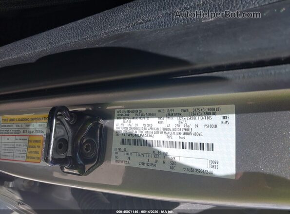 1FTEW1E40LFA08302 2020 FORD F150 Silver Vista del compartimento del motor