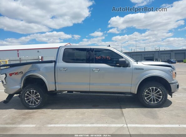 1FTEW1E40LFA08302 2020 FORD F150 Silver Vista interior trasera