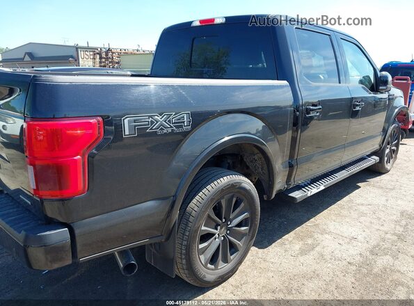 1FTEW1E40LFB14569 2020 FORD F150 Черный Задняя правая четверть