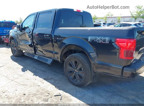1FTEW1E40LFB14569 2020 FORD F150 Черный Задняя левая четверть