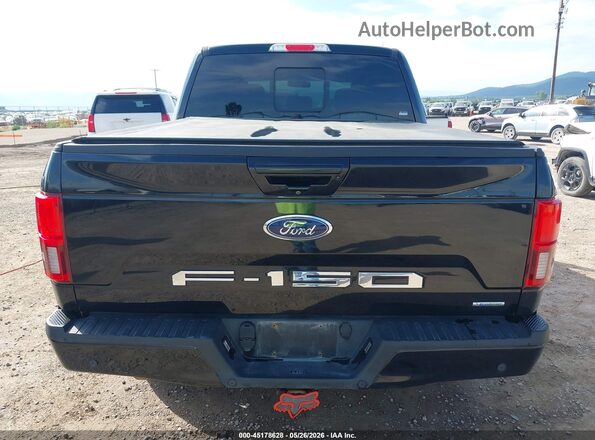 1FTEW1E42KFC20035 2019 FORD F150LARIAT Black 