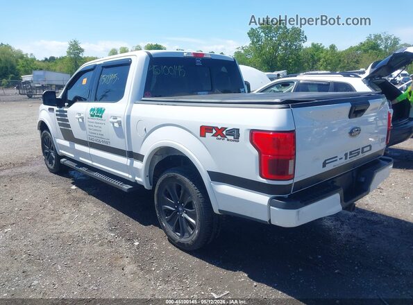 1FTEW1E48KFD28790 2019 FORD F150 White უკანა მარცხენა