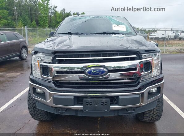 1FTEW1E48LFB00550 2020 FORD F150 Black წინა ხედი